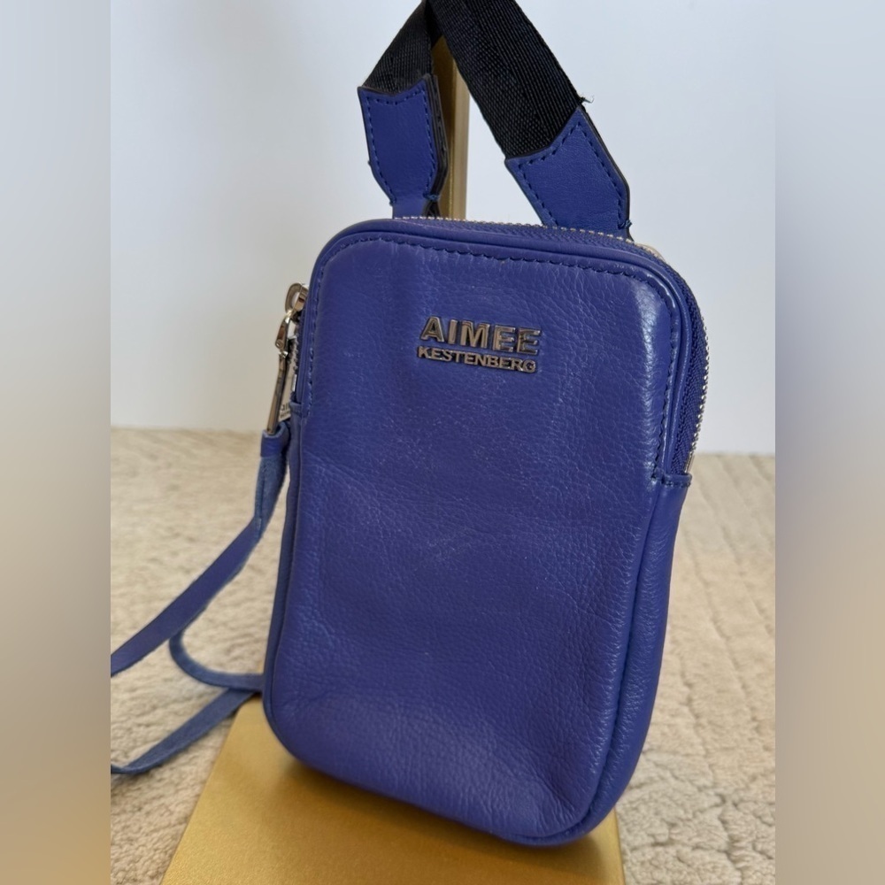Aimee Kestenberg small pebbled leather crossbody